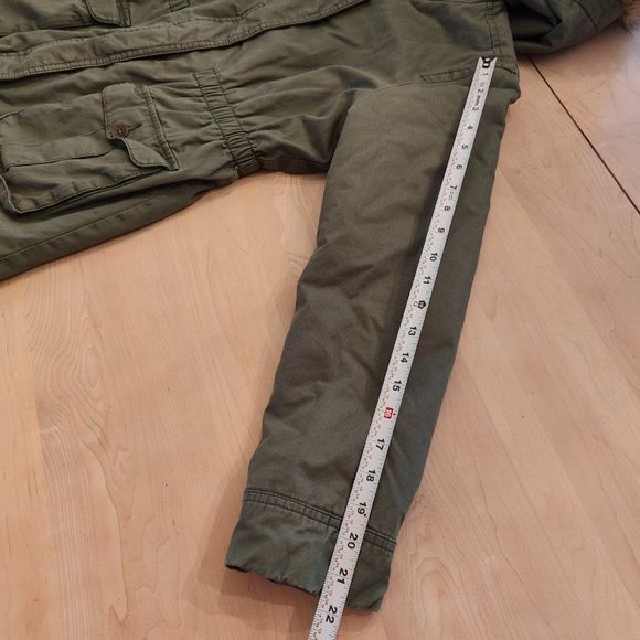 Gap Kids Winter Coat Jacket with fixed hoodie Youth sized XXL Green in color. - Picture 12 of 16